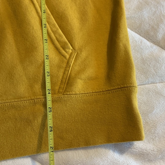 The North Face yellow mustard hoodie size medium - Picture 9 of 10